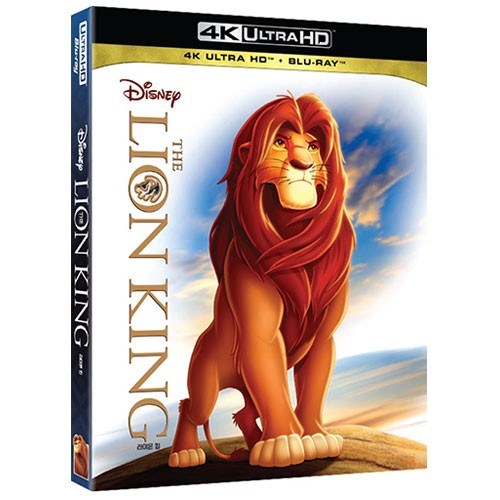 라이온 킹 (THE LION KING) 2D & UHD COMBO BLU-RAY [2 DISC]