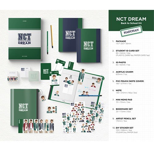 (HAECHAN) NCT DREAM(엔시티 드림) - 2019 NCT DREAM Back to School Kit