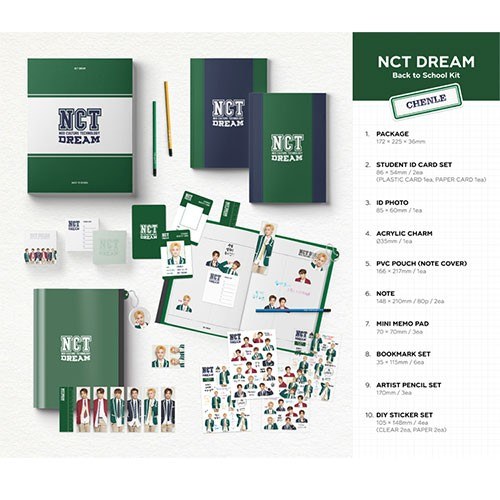 (CHENLE) NCT DREAM(엔시티 드림) - 2019 NCT DREAM Back to School Kit