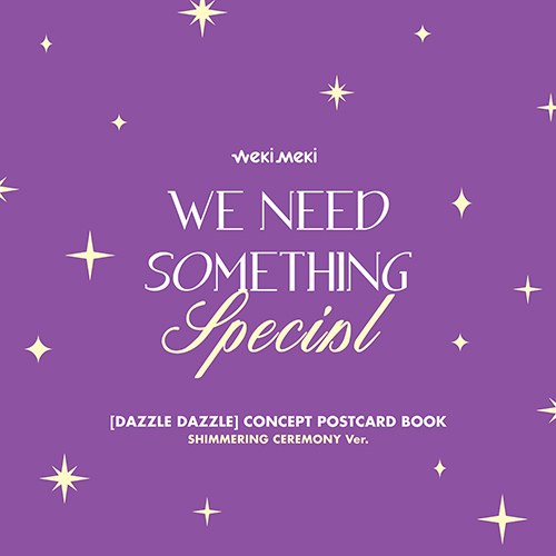 (SHIMMERING CEREMONY Ver.) 위키미키 (Weki Meki) - 디지털 싱글 'DAZZLE DAZZLE' [CONCEPT POSTCARD BOOK] 
