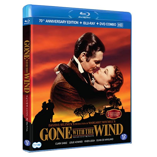 바람과 함께 사라지다 (Gone with the Wind) BD+DVD COMBO [2 DISC]