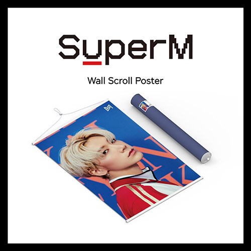 슈퍼엠 (SuperM) - Wall Scroll Poster (텐 ver)