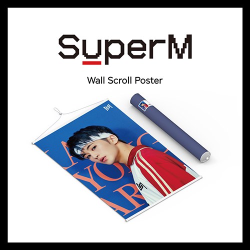 슈퍼엠 (SuperM) - Wall Scroll Poster (마크 ver)