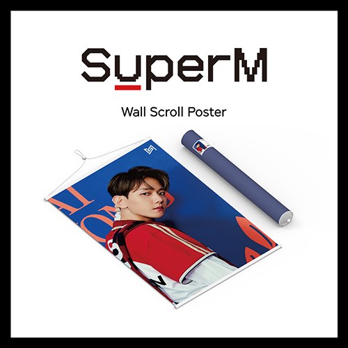 슈퍼엠 (SuperM) - Wall Scroll Poster (백현 ver)