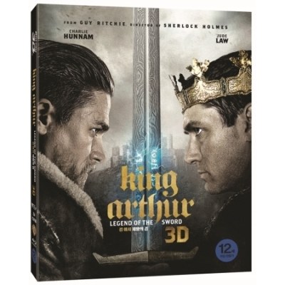 킹 아서: 제왕의 검 [2D + 3D 블루레이, 초도한정 오링케이스] [2 DISC] (King Arthur: Legend of the Sword, 2017)