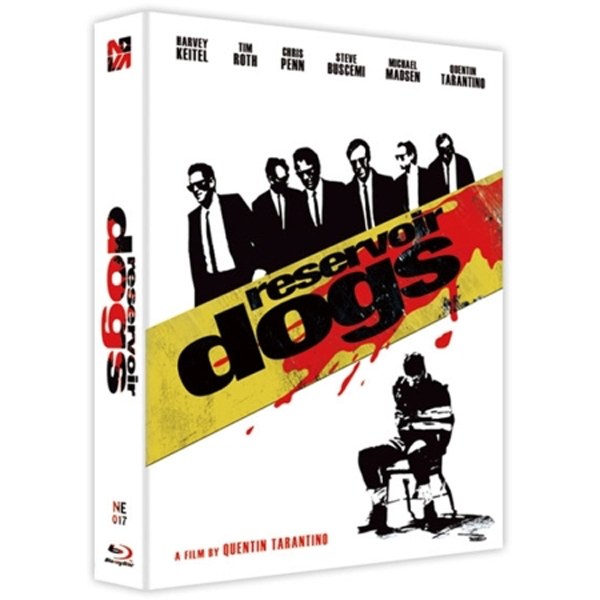 저수지의 개들 (Reservoir Dogs) 블루레이, 풀슬립 A 스틸북 한정판 [1DISC]