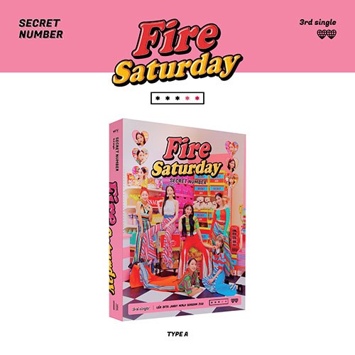 시크릿넘버 (SECRET NUMBER) - 싱글3집 [Fire Saturday] (A TYPE ver.)