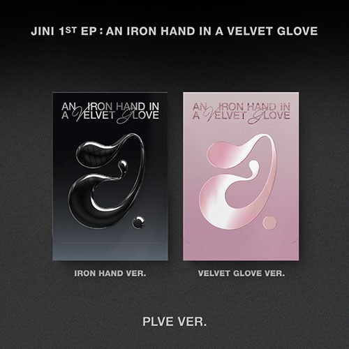 [세트/앨범2종] JINI (지니) - 1st EP [An Iron Hand In A Velvet Glove] (PLVE)