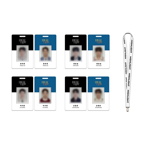 하이라이트 (Highlight) - 2024 SEASON'S GREETINGS MD / 학생증 & 랜야드 세트 (ID CARD & LANYARD SET)