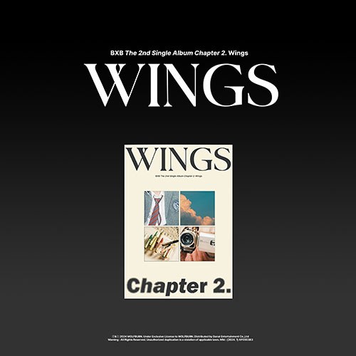 비엑스비 (BXB) - THE 2nd SINGLE ALBUM [Chapter 2. Wings] (DAY VER.)