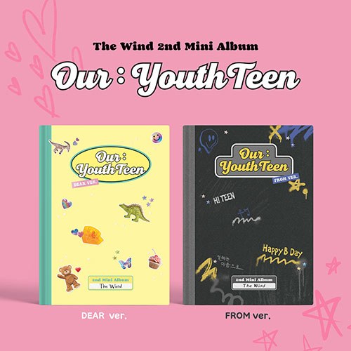 [세트/앨범2종] 더윈드 (The Wind) - 2nd Mini Album [Our : YouthTeen]
