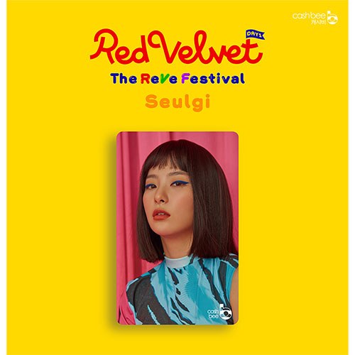 (SEULGI ver.) 레드벨벳 (Red Velvet) - 캐시비 교통카드