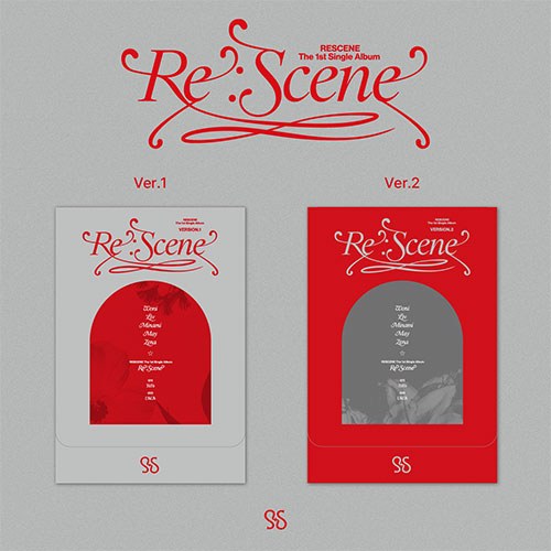 [세트/앨범2종] RESCENE (리센느) - 1st Single Album [Re:Scene] (PLVE)