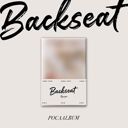현준 (Hyunjun) - 5th Single Album [Backseat] (POCAALBUM)