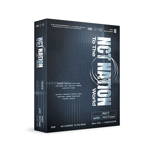 [예약특전] 엔시티 (NCT) - 2023 NCT CONCERT [NCT NATION : To The World in INCHEON] (DVD)