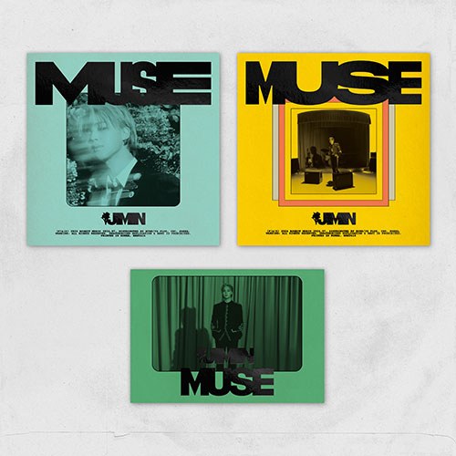 [세트/일반반2종+위버스반1종] 지민 (방탄소년단) - MUSE