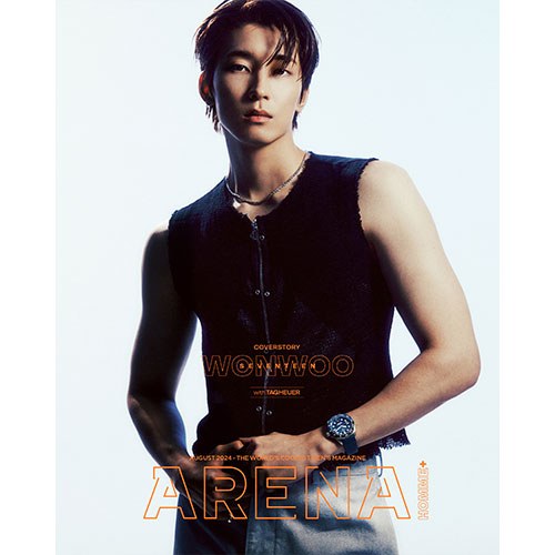 ARENA HOMME+ 아레나 옴므 플러스 2024년 8월호 (표지 세븐틴 원우 A형)