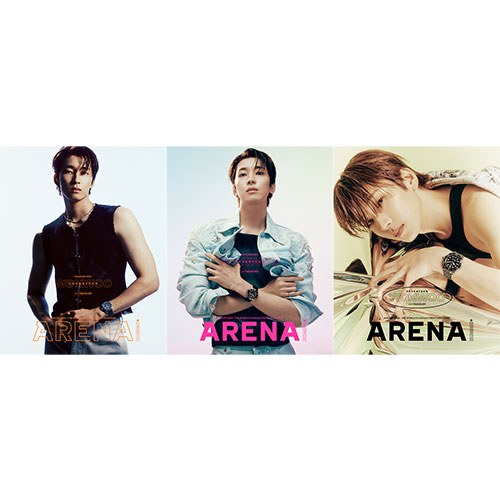 [세트/3종] ARENA HOMME+ 아레나 옴므 플러스 2024년 8월호 (표지 세븐틴 원우)