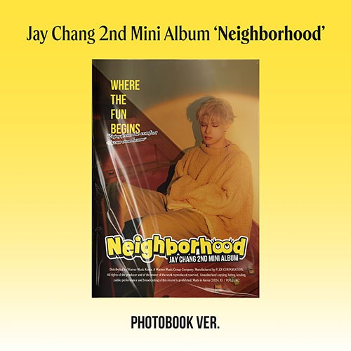 제이창 (Jay Chang) - 2nd Mini Album [Neighborhood] (Photobook Ver.)