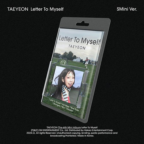 태연 (TAEYEON) - 미니6집 [Letter To Myself] (SMini Ver.스마트앨범)