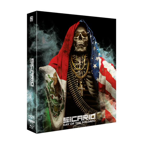 시카리오: 데이 오브 솔다도 (SICARIO : DAY OF THE SOLDADO) 4K UHD 렌티큘러 스틸북 한정판 BLU-RAY [2 DISC]