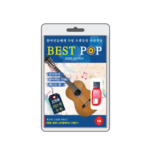 한국인들에게 가장 오랫동안 사랑받은 BEST POP (USB)