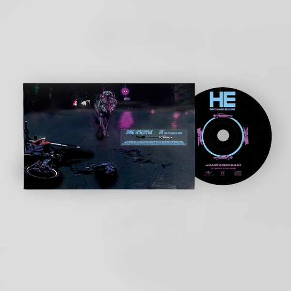 장우혁 (JANG WOOHYUK) - HE(Don’t wanna be alone) (Mini CD)