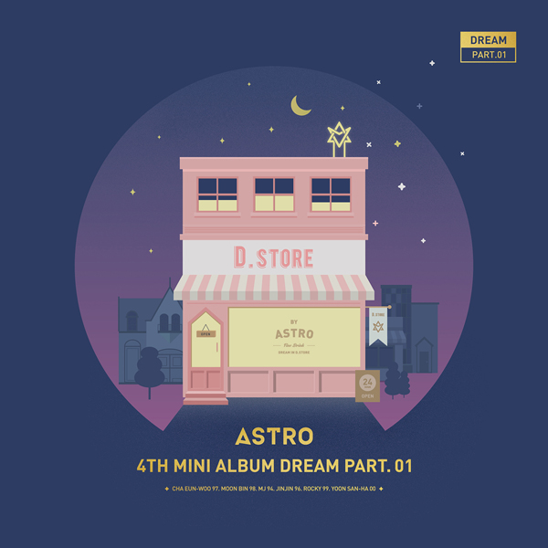 아스트로 (ASTRO) - 미니4집 [Dream Part.01 NIGHT]