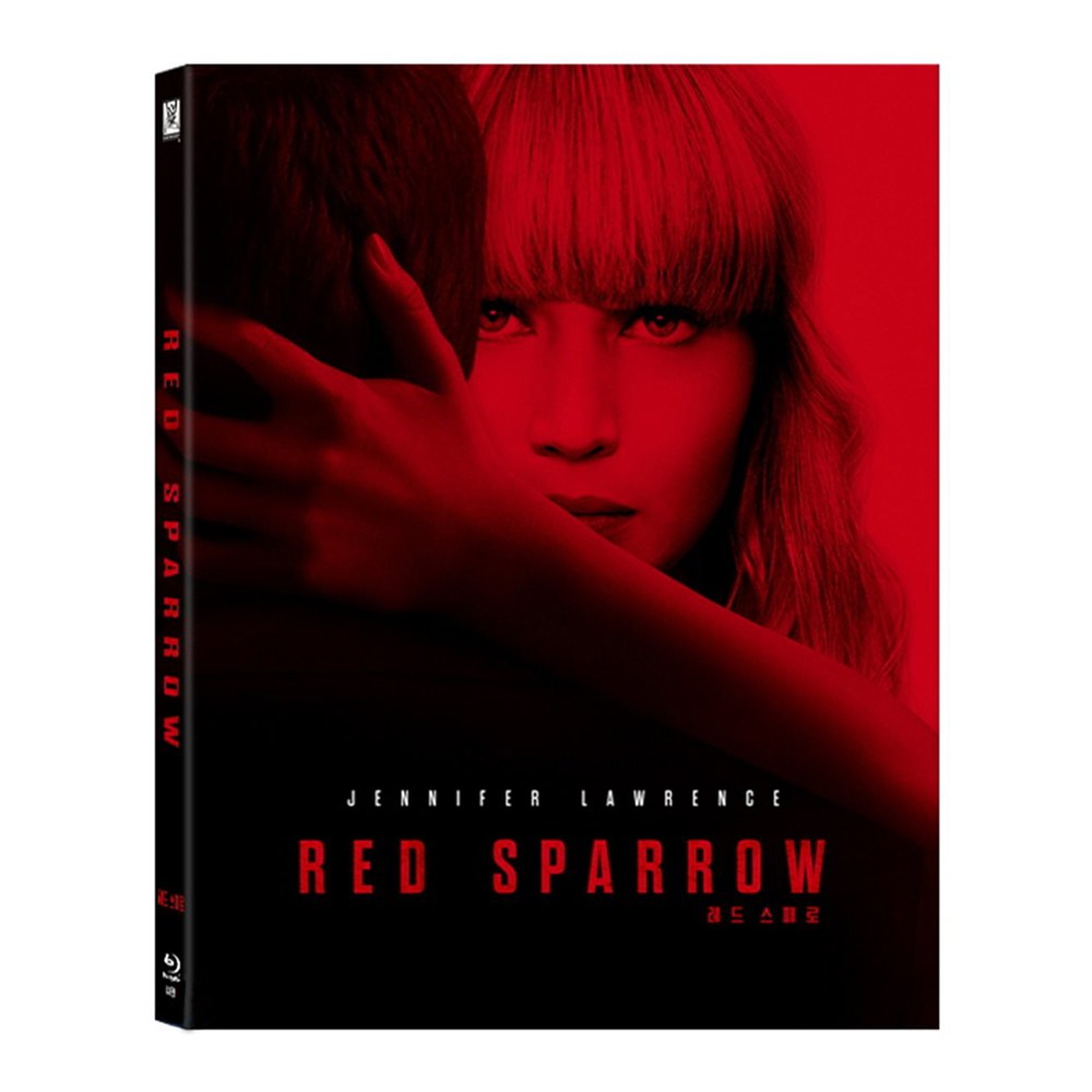 레드 스패로 (Red Sparrow) 풀슬립 스틸북 한정판 BLU-RAY [1 DISC]