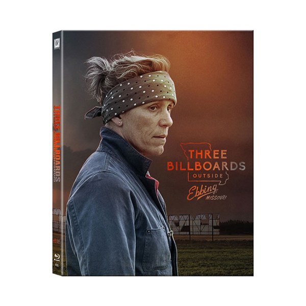 쓰리 빌보드 (Three Billboards Outside Ebbing, MisAsouri) BLU-RAY 렌티큘러 오링케이스 스틸북 한정판 [1 DISC]