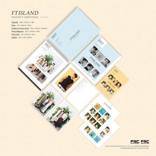 [리퍼브] 에프티아일랜드 (FTISLAND) - 2017 FTISLAND SEASON’S GREETINGS