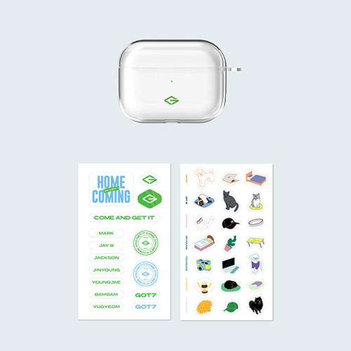 갓세븐 (GOT7) - 2022 FANCON OFFICIAL MD / 에어팟 프로 케이스 & 데코 스티커 세트 (Airpods Pro CASE & DECO STICKER SET)