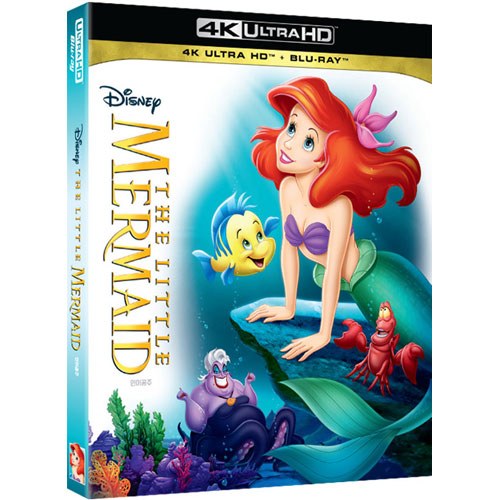 인어공주 (THE LITTLE MERMAID) 4K UHD + BLU-RAY COMBO [2 DISC]