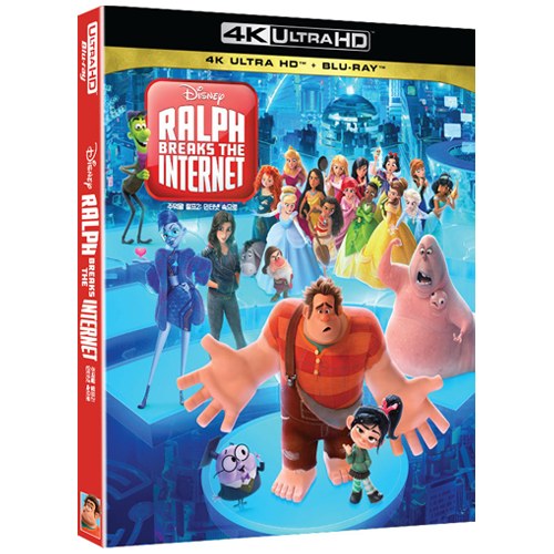 주먹왕 랄프 2: 인터넷 속으로 (RALPH : BREAKES THE INTERNET) 2D & UHD COMBO BLU-RAY [2 DISC]