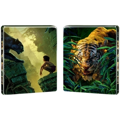 정글북 (The Jungle Book , 2016) [스틸북 콤보팩,2D + 3D 블루레이]