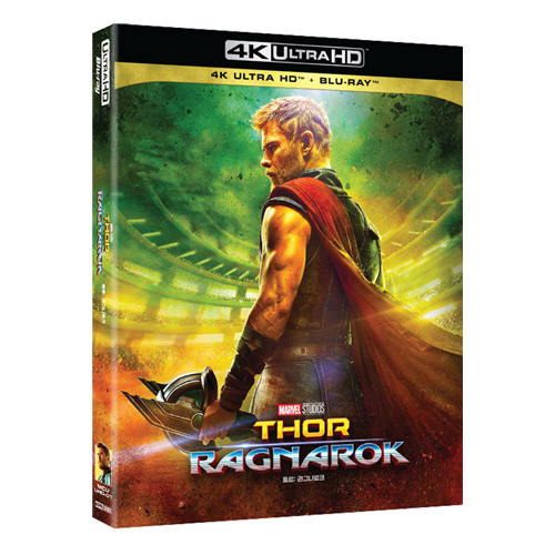 토르: 라그나로크 4K UHD + 2D BLU-RAY COMBO [2 DISC]
