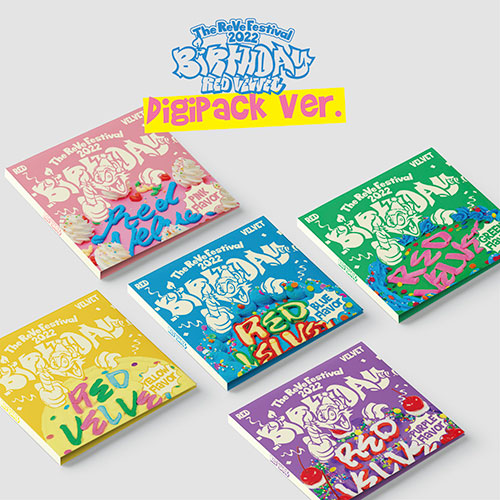 [세트] 레드벨벳 (Red Velvet) - 미니앨범 [The ReVe Festival 2022 - Birthday] (Digipack Ver.)