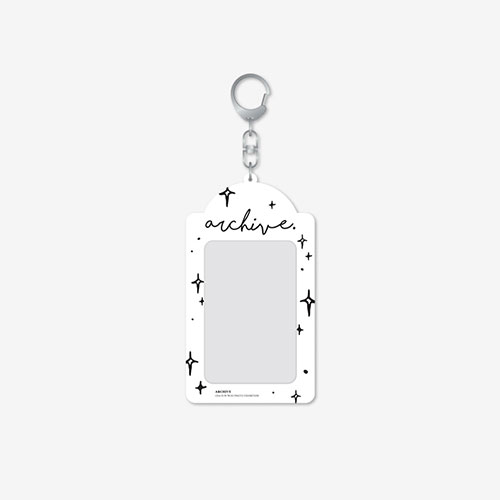 차은우 (CHA EUN-WOO) - PHOTO EXHIBITION OFFICIAL MD / 포토카드 홀더 키링 (PHOTO CARD HOLDER KEYRING)