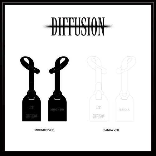 문빈&산하 (ASTRO) - 2023 FAN CON TOUR MD / 가죽 태그 키링 (LEATHER TAG KEY RING)