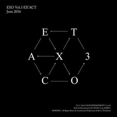 엑소(EXO) - 정규3집 EX’ACT  [Chinese Ver.]