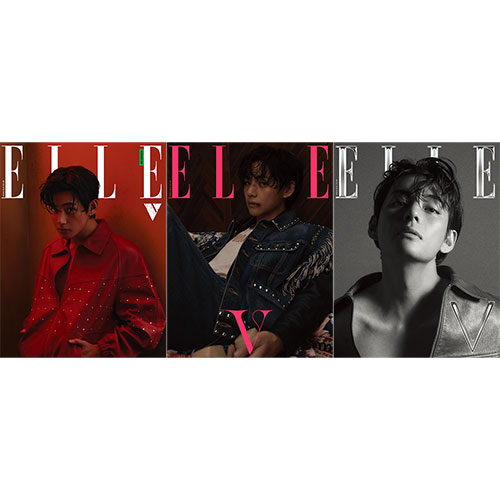 [세트/3종] ELLE 엘르 (여성월간) : 4월 [2023] 표지: BTS 뷔