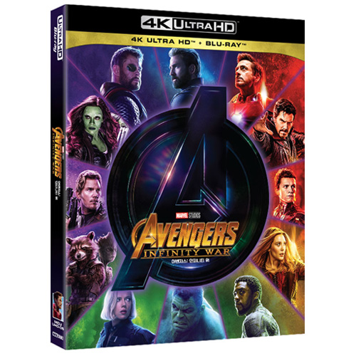 어벤져스 인피니티 워 (AVENGERS INFINITY WAR) 4K UHD + COMBO BLU-RAY [2 DISC]