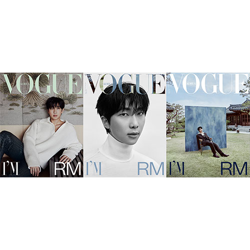 [세트/3종] 보그 코리아(VOGUE KOREA) - 2023년 6월호 표지: BTS RM