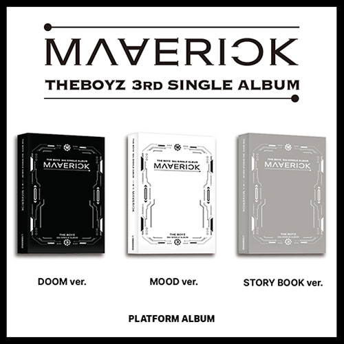 [세트/앨범3종] 더보이즈 (THE BOYZ) - 3rd Single Album [MAVERICK] [Platform Ver.]