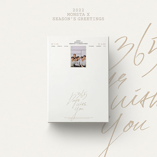 몬스타엑스 (MONSTA X) - 2022 시즌그리팅- 데스크캘린더 패키지 (2022 SEASON’S GREETINGS - DESK CALENDAR PACKAGE)