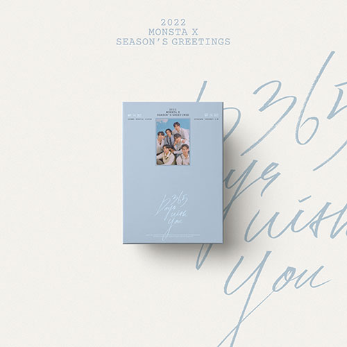 몬스타엑스 (MONSTA X) - 2022 시즌그리팅- 일력 패키지 (2022 SEASON’S GREETINGS - DAILY PAD CALENDAR PACKAGE)