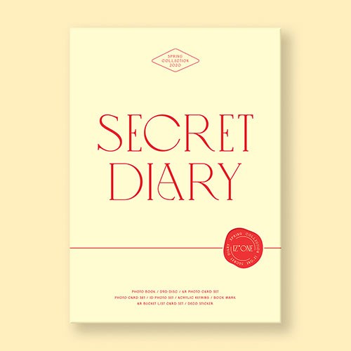 [포토북 패키지] 아이즈원 (IZ*ONE) - SECRET DIARY (PHOTOBOOK PACKAGE)