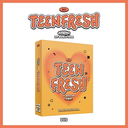 [예약특전] 스테이씨 (STAYC) - 1ST WORLD TOUR [TEENFRESH] DVD