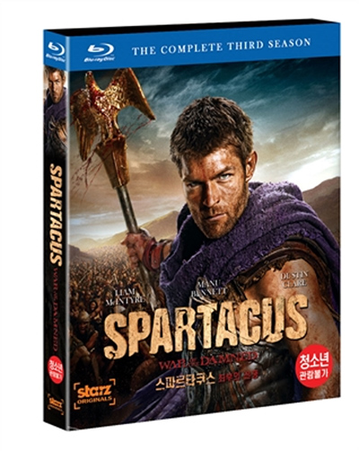 스파르타쿠스 : 최후의 전쟁 (3Disc 디지팩)