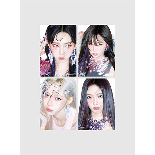 에스파 (aespa) - 2024 aespa 'Armageddon' 앨범 프로모션 팝업MD / A4 PHOTO